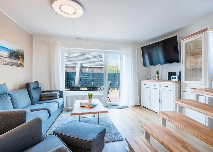 Feriehus Steuerbord Mit Kamin Und Terrasse - 4 Sterne Dtv-klassifizierung