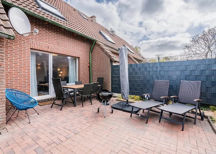 Steuerbord Mit Kamin Und Terrasse - 4 Sterne Dtv-klassifizierung Feriehus Carolinensiel
